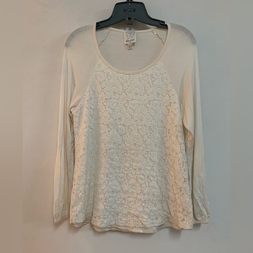 Ella Moss Lace trimmed Blouse